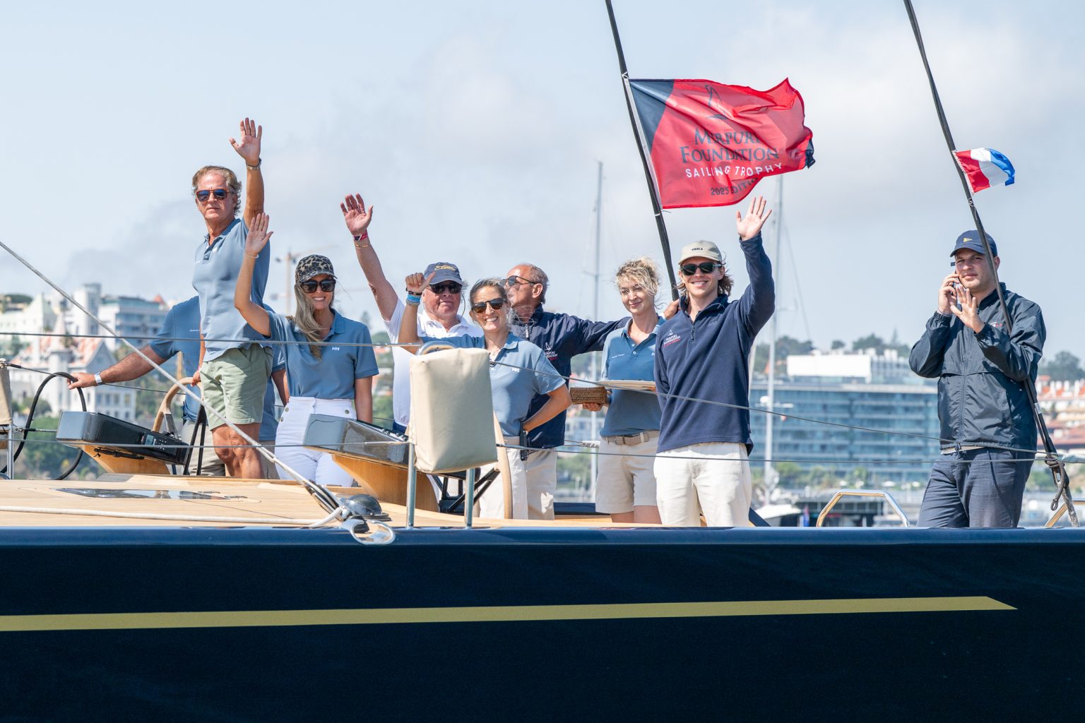 Mirpuri Foundation presents Day 1 of the 6th edition of Mirpuri Foundation Sailing Trophy 2025 in Cascais, Portugal