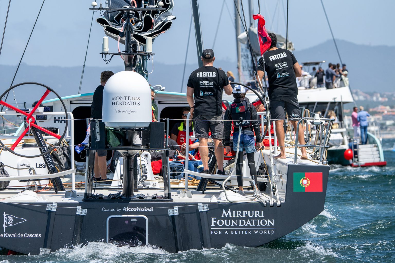 Mirpuri Foundation presents Day 1 of the 6th edition of Mirpuri Foundation Sailing Trophy 2025 in Cascais, Portugal